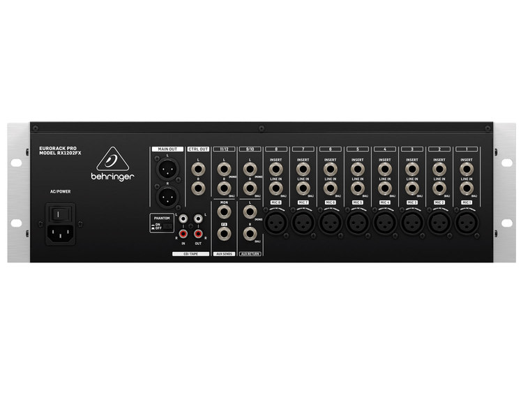 Behringer ベリンガー ラインミキサー エフェクター RX1202FX Behringer RX1202FX V2 – Thomann Italia