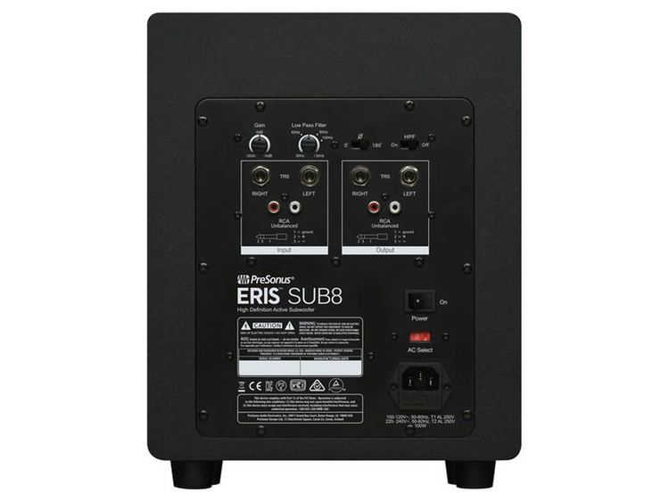 PRESONUS Eris Sub 8 | Strumenti Musicali .net PRESONUS Eris Sub 8 | Strumenti Musicali .net