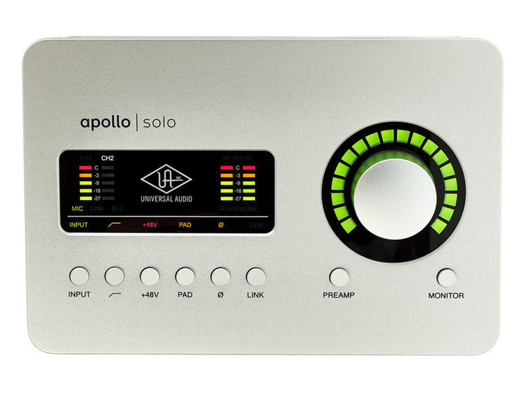 UNIVERSAL AUDIO Apollo Solo USB | Heritage Edition | Strumenti