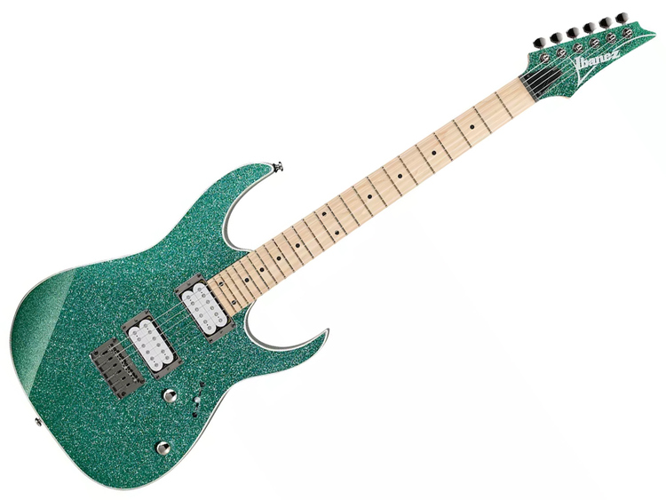 希少！海外限定モデル Ibanez RG421MSP グリーンスパークル 希少！海外限定モデル Ibanez RG421MSP グリーンスパークル