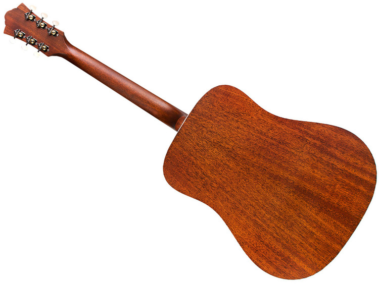 Pickguard Posteriore Per Chitarra Acustica – Stile Guild D20-D40 – Tartaruga Marrone
