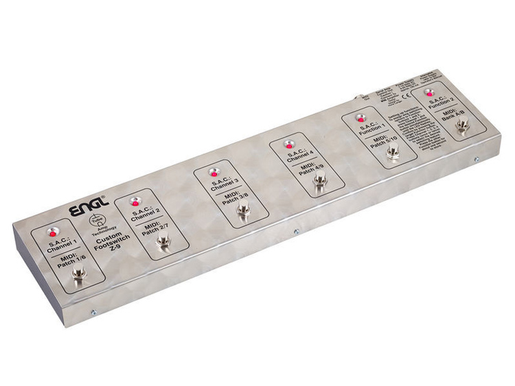 ENGL Z-12 MIDIコントローラー Foot Controller Engl Z-12 MIDI Controller Midi footswitch