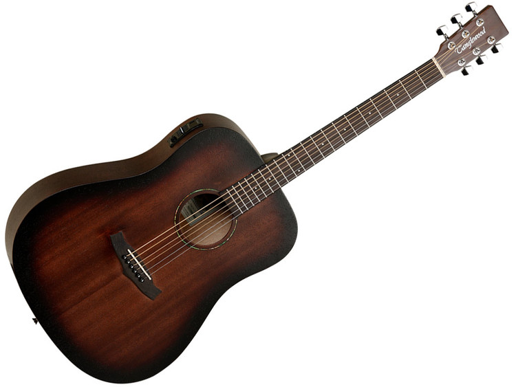 TANGLEWOOD Crossroads TWCR DE Whiskey Barrel Burst Satin Strumenti Musicali