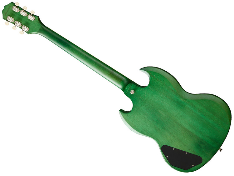 EPIPHONE SG Classic Worn P-90s Worn Inverness Green