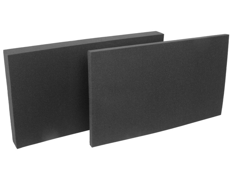 PIEDINO IN GOMMA RINFORZATO PER FLIGHT CASE 25X15mm Flightcase Fly (4 Pezzi