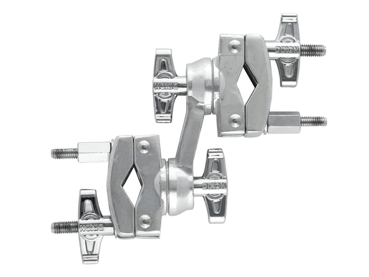 Set Morsetti Per Batteria Jiayouy - Bracci Cromati, Con Dado A Sgancio Rapido, Per Accessori Percussione