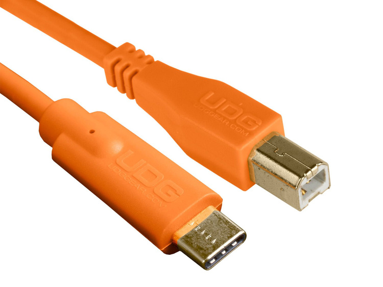UDG Ultimate USB-C Kabel 1,5 M – USB 3.0, Typ C Auf C, Mit Ferrit-Chokes, Für Audio-Interface & Festplatten