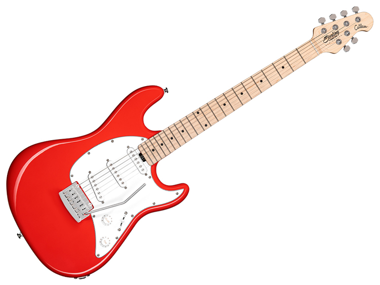 ギター Sterling by MUSIC MAN CUTLASS 30 SSS STERLING BY MUSIC MAN CT30 Cutlass SSS Fiesta Red
