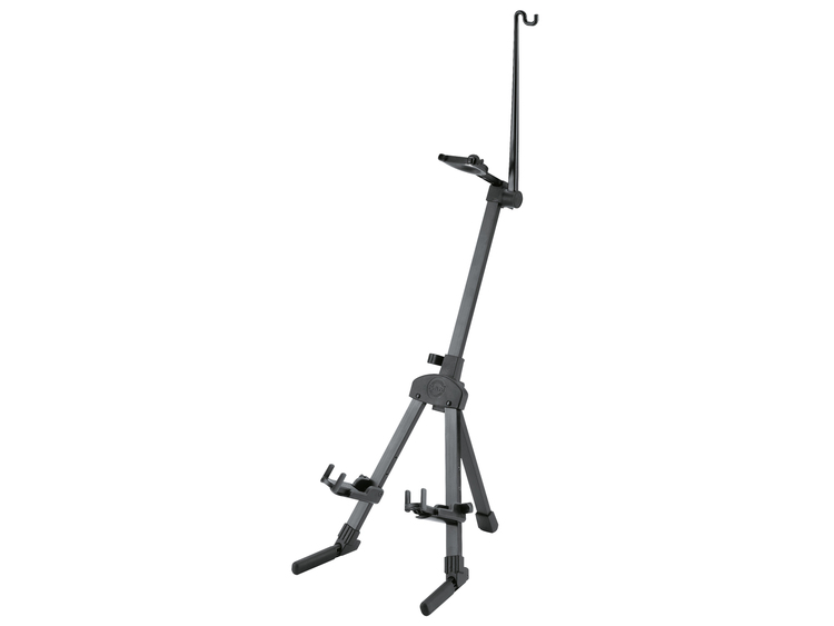 Supporto Per Violoncello Pieghevole A 3 Gambe - Regolabile In Altezza 74-120 Cm, Con Imbottitura Antiscivolo E Gancio Per Archetto