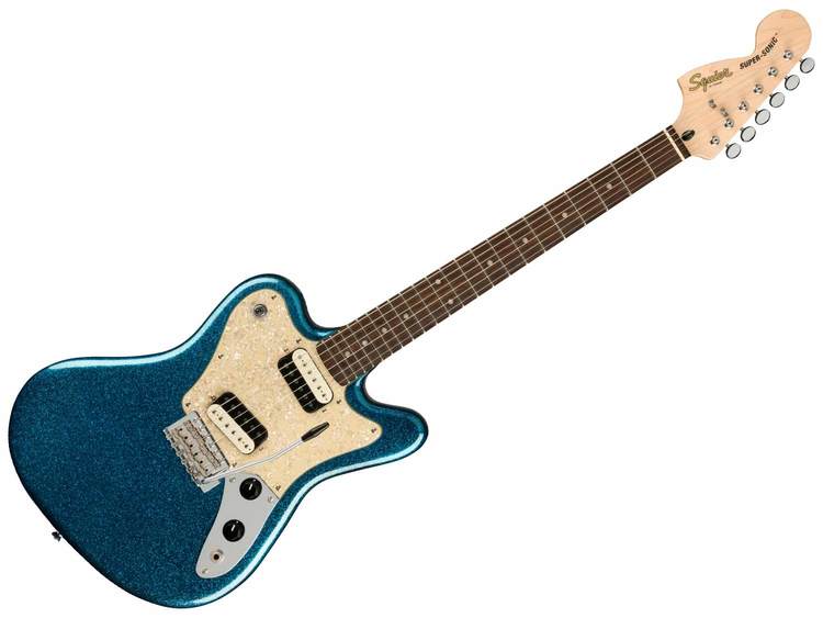 FENDER Squier Paranormal Super-Sonic LRL Pearloid Pickguard Blue
