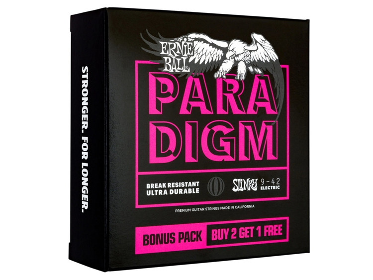 ERNIE BALL 3373 Paradigm Super Slinky 9 42 3 Pack Strumenti