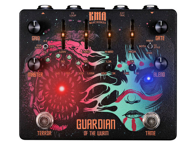 【新品未使用】KMA MACHINES GUARDIAN OF THE WURM ハイゲイン・ディストーション＆ノイズ・ゲート Guardian of the