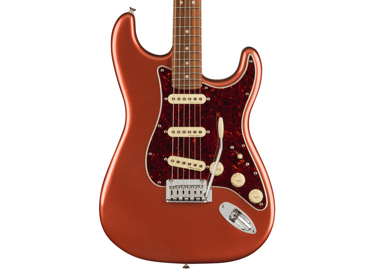 FENDER Player Plus Stratocaster PF Aged Candy Apple Red