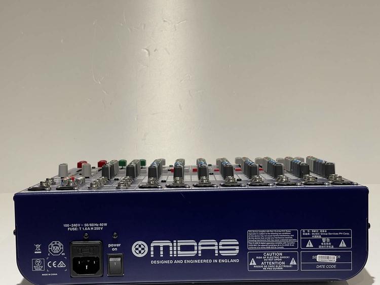 Midas DM12 Mixer Analogico 12 Ingressi - Preamplificatori Midas Per Live E Studio - Foto 12