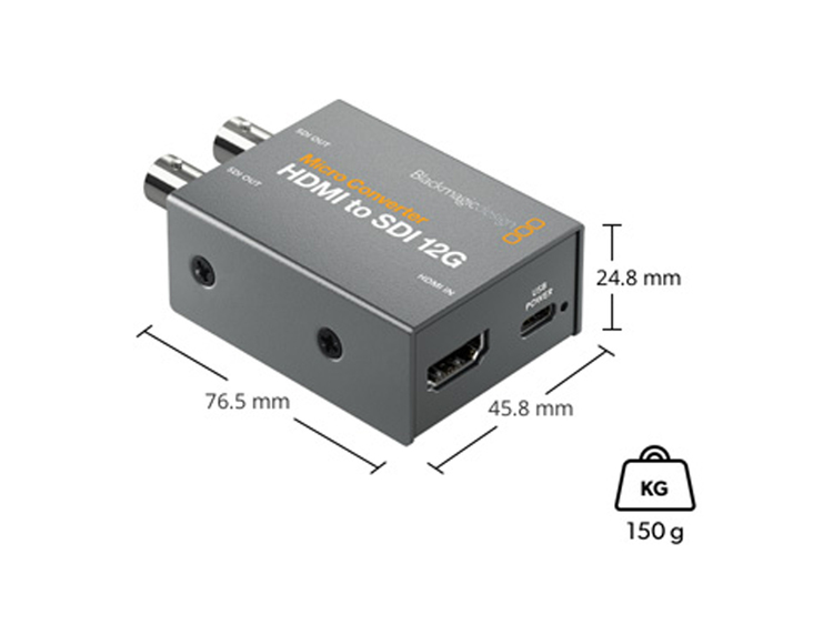 BLACKMAGIC DESIGN Micro Converter HDMI To Sdi 12g Psu