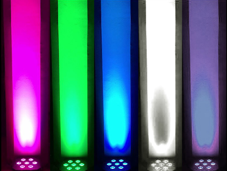 Parti 18 segmenti 4 colonne LED musica ritmo spettro luce