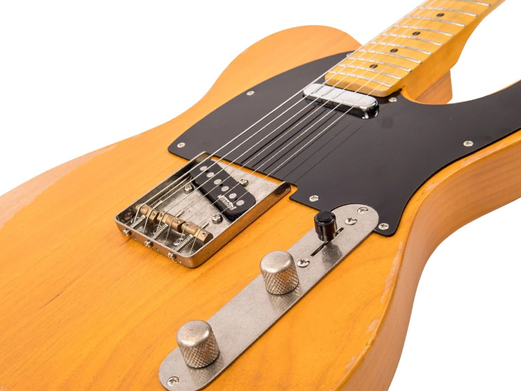 VINTAGE V52 Icon Distressed Butterscotch | Strumenti Musicali .net