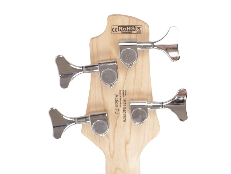 Basso Elettrico Cort Action PJ OPW - Finitura Noce Open Pore, Qualità Professionale - Foto 4