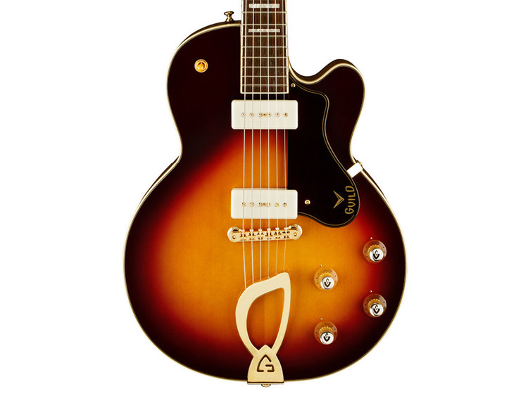 【週末限定特価！】Guild M-75 Aristocrat Guild M-75 Aristocrat - antique burst Hollow-body electric guitar