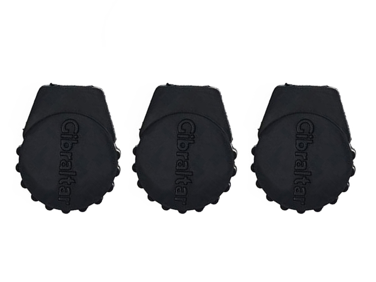 Anello Porta O Per Batteria Basso Con Taglierina - Cromato 4 Pezzi - Foto 3