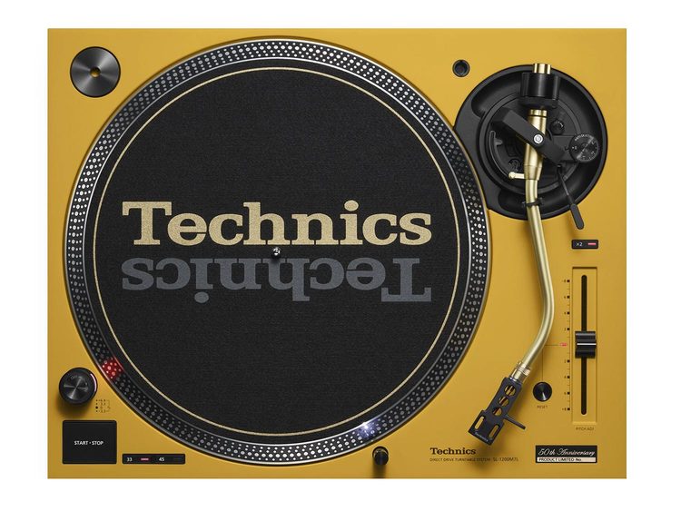 TECHNICS SL-1200 M7L 50th Anniversary Yellow | Strumenti Musicali .net