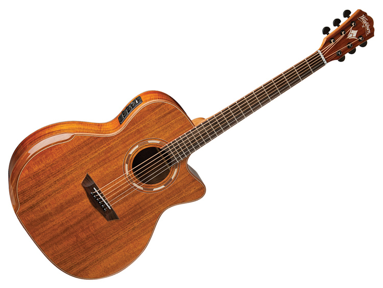 Washburn G55ce Koa Natural 美品 Washburn Guitars