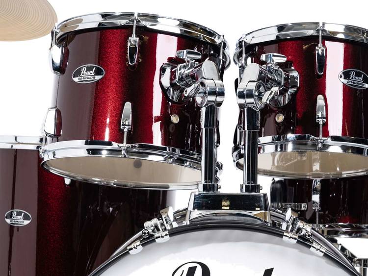 Pearl Drums batteria acustica RS525SC/C91 Roadshow Fusion Wine Red