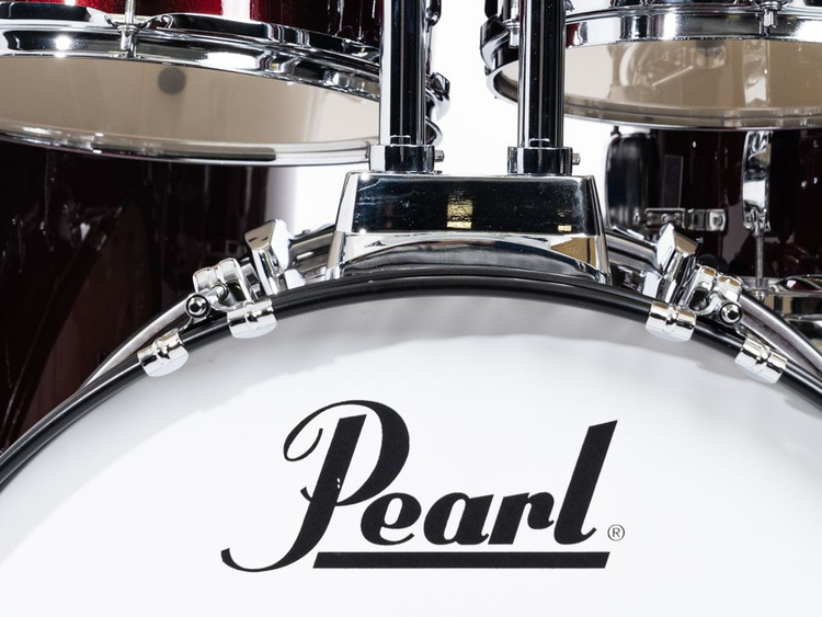 PEARL RS525SBC/C91 Roadshow Red Wine con 3 Piatti Sabian