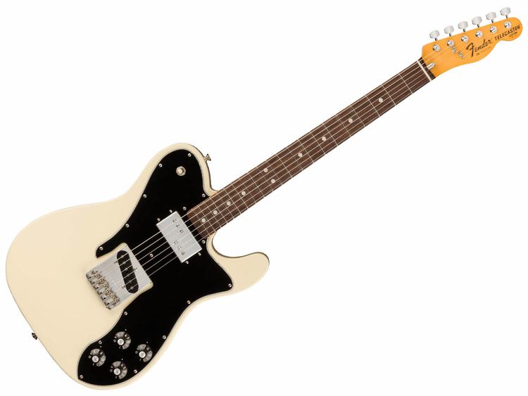 FENDER American Vintage II 1977 Telecaster Custom HS RW Olympic White