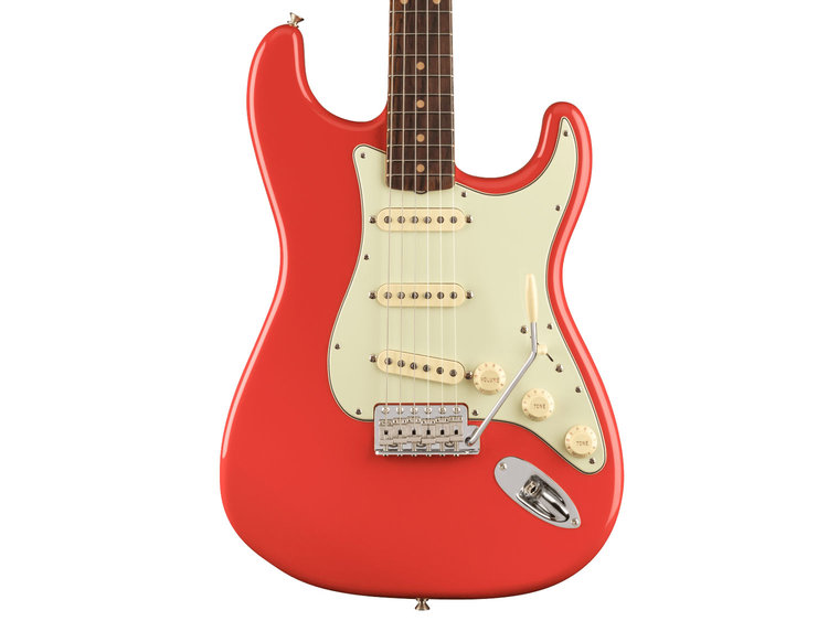 FENDER American Vintage II 1961 Stratocaster SRW Fiesta Red Strumenti Musicali