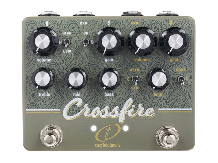 【crazy tube circuits】Crossfire ※保証期間内 Crazy Tube Circuits ( クレイジーチューブサーキット