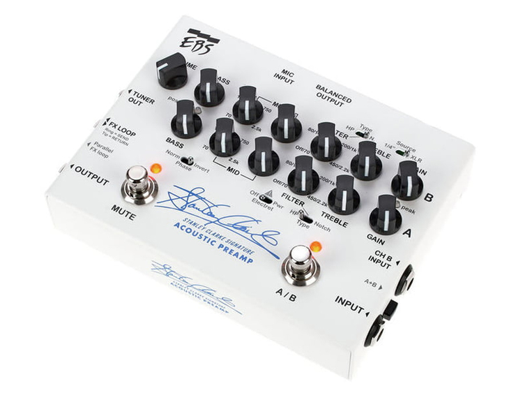 EBS Stanley Clarke Signature Acoustic Preamp | Strumenti Musicali .net