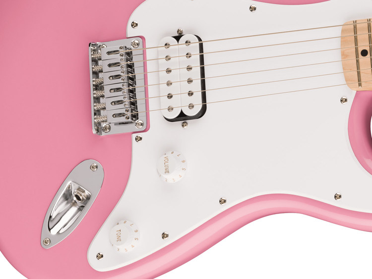 FENDER Squier Sonic Stratocaster HT H MN Flash Pink | Strumenti