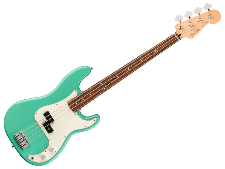 FENDER Player Precision Bass PF Sea Foam Green | Strumenti