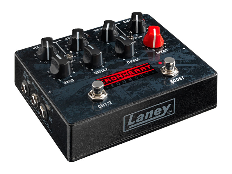 LANEY LRF-loudpedal - Amplificatore Per Chitarra A Due Canali In Formato  Pedal