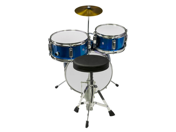 EKO Eko drums ed200 blue metallic batteria acustica per bambini ( 5 pezzi)  06800006 2212120000053