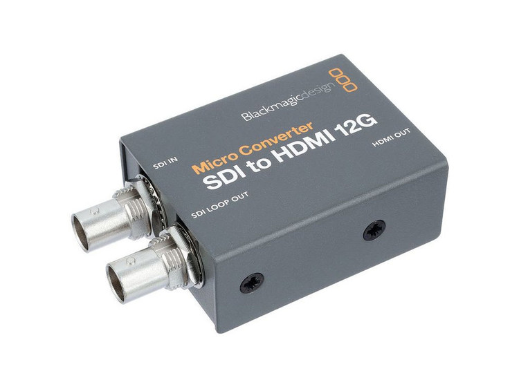BLACKMAGIC DESIGN Micro Converter SDI To Hdmi 12g | Strumenti