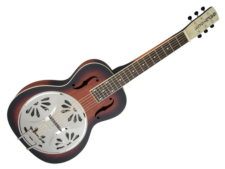 GRETSCH G9230 Bobtail Square-Neck Resonator Guitar 2-Color Sunburst |  Strumenti Musicali .net