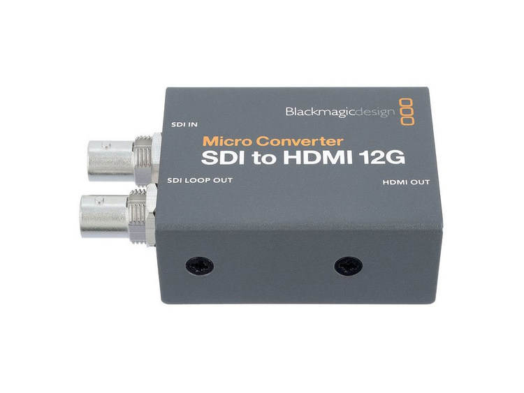 BLACKMAGIC DESIGN Micro Converter SDI To Hdmi 12g | Strumenti