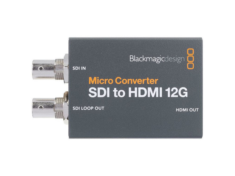 BLACKMAGIC DESIGN Micro Converter SDI To Hdmi 12g | Strumenti BLACKMAGIC DESIGN Micro Converter SDI To Hdmi 12g | Strumenti
