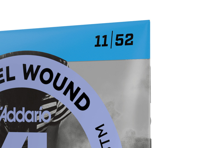 10 Pacchi Di Corde D'Addario NYXL1152 Per Chitarra Elettrica - Calibro 11-52 Medium Top/Heavy Bottom