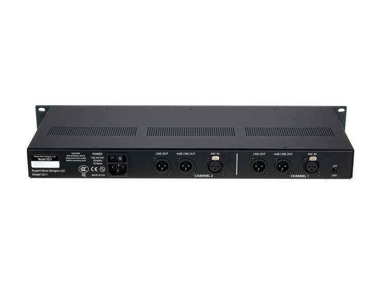 RUPERT NEVE DESIGNS 5211 2-Channel Mic Preamp | Strumenti Musicali