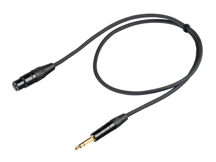 4 cavi bilanciati Rockville RCXMB6-P viola 6' maschio REAN XLR a