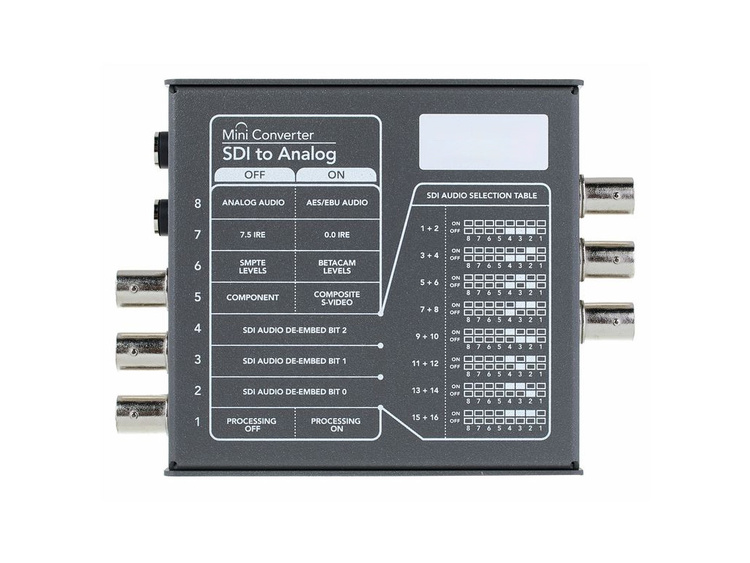 BLACKMAGIC DESIGN Mini Converter - SDI To Analog | Strumenti