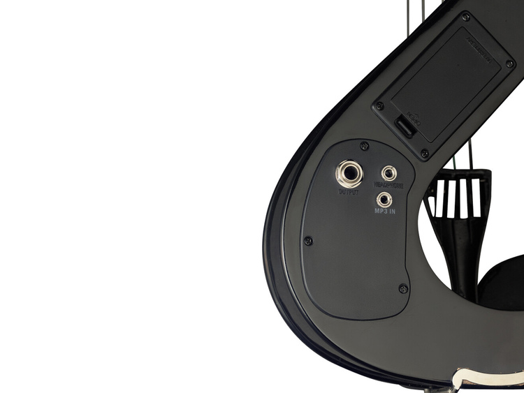 Violino Elettrico Stagg EVN 4/4 Blu Metallizzato - Completo Di Cuffie E Custodia - Foto 12