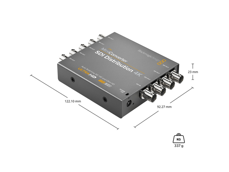 BLACKMAGIC DESIGN Mini Converter - SDI Distribution 4k | Strumenti