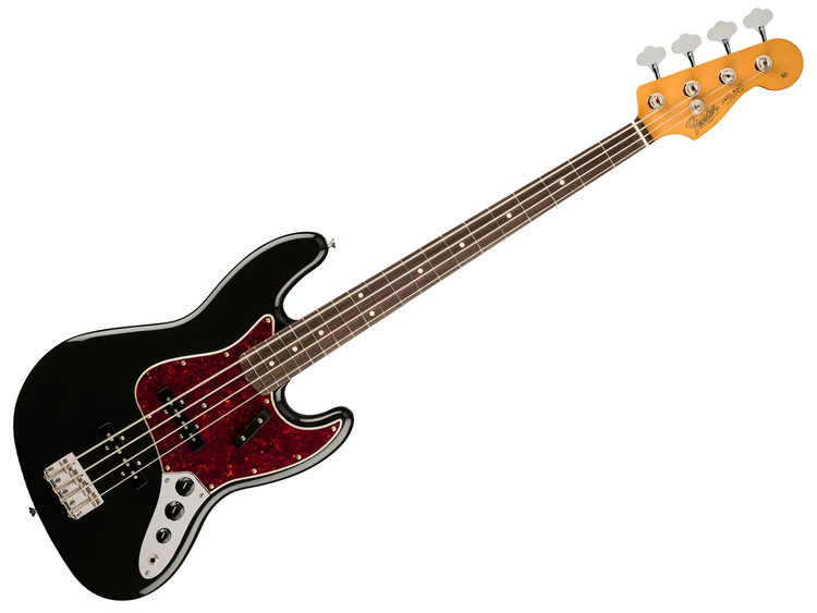 FENDER Vintera II '60s Jazz Bass RW Black a Roma e Milano
