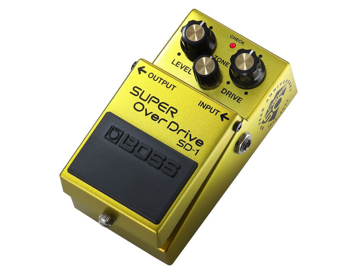 BOSS SD-1 SUPER OverDrive 50周年モデル BOSS SD-1 Super OverDrive - 50 Year Anniversary | Strumenti