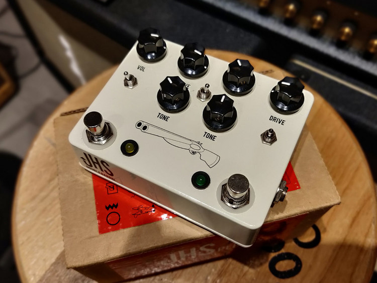 【生産完了品】JHS Pedals Double Barrel V3 DOUBLE BARREL V3 HAND PAINT – JHS Pedals
