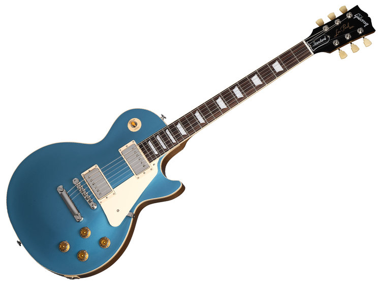 GIBSON Les Paul Standard 50s Plain Top Pelham Blue Top